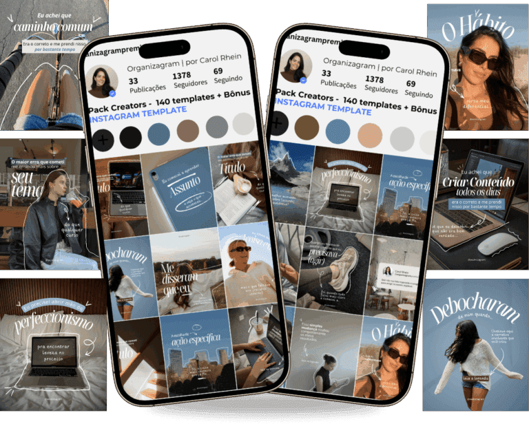 Pack Creators — Templates para criadores de conteúdo